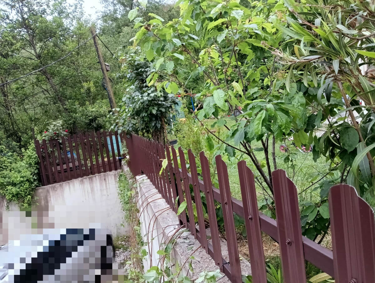 Забор из евроштакетника 18м RAL8017/8017 Шоколад двусторонний фото 1 в Санкт-Петербурге